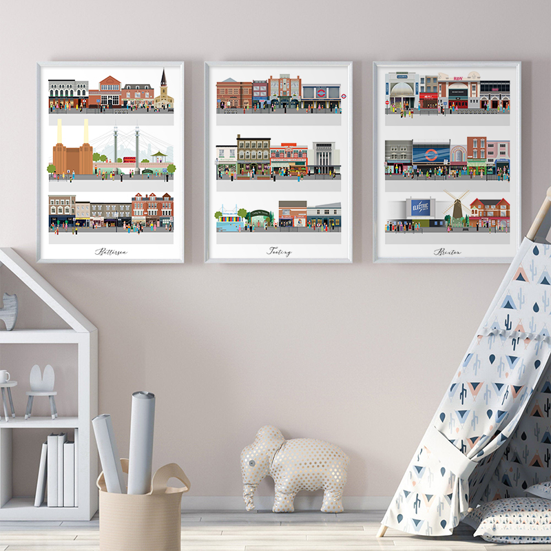 Commercial Printing London - Лондонская коммерческая картина на холсте, Баттерси