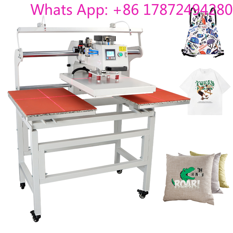 Commercial Printing Machine For Shirts - Двухплиточный электрический термопресс для горячего тиснения