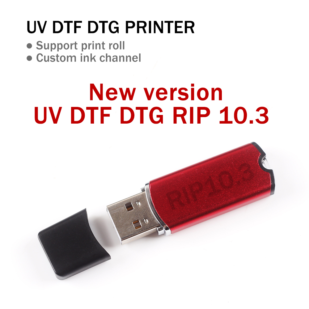 Dtf Powder Shaker - Новая версия RIP10.3 USB-ключ RIP White
