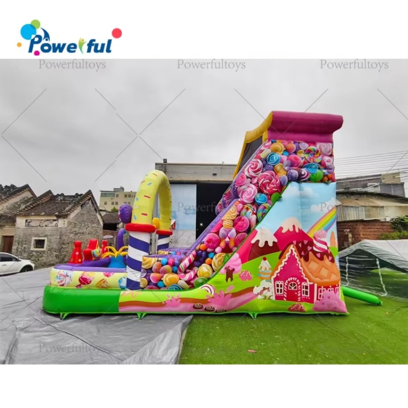 Новый надувной батут-горка с п – обзор и цена Commercial Fabric Printing