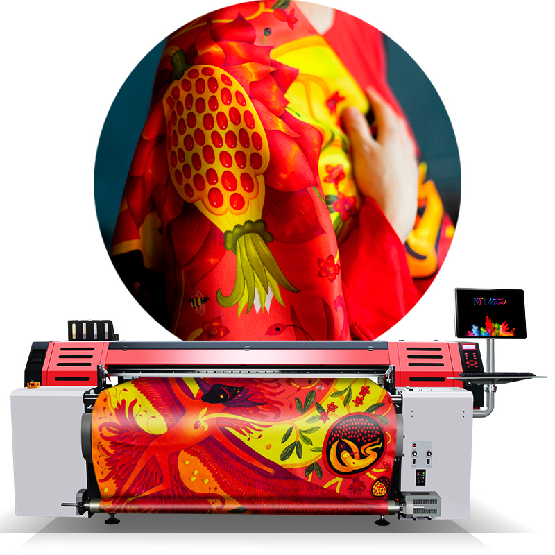 Промышленный струйный принтер  – обзор и цена Commercial Fabric Printing