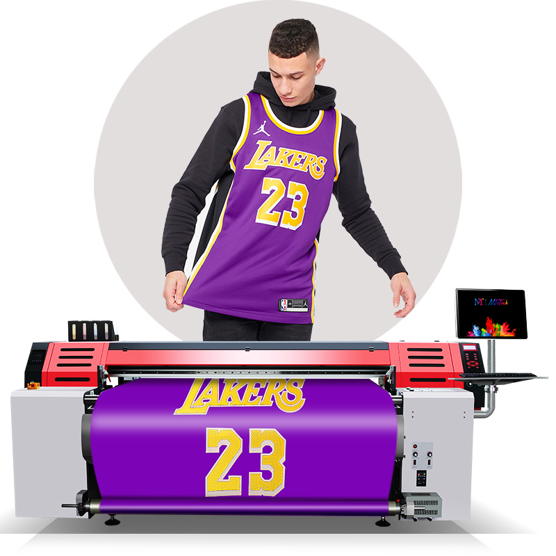 Промышленный струйный принтер  – обзор и цена Commercial Fabric Printing