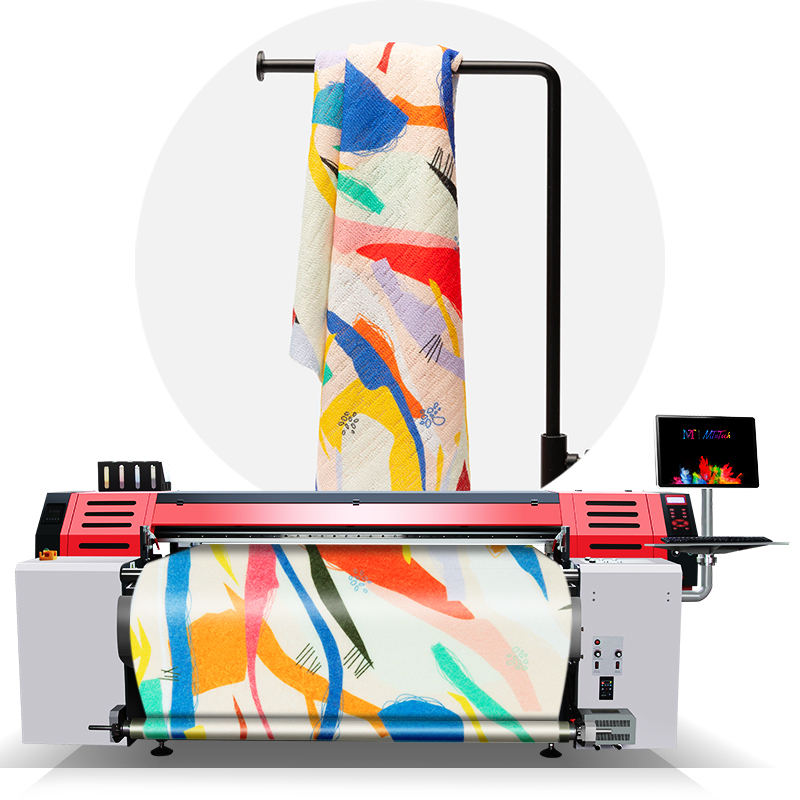 Промышленный струйный принтер  – обзор и цена Commercial Fabric Printing