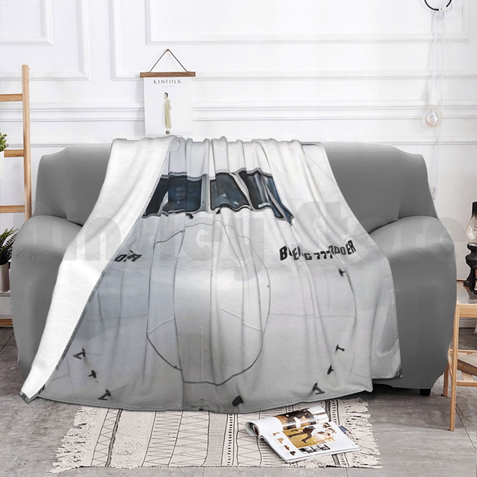 Одеяло с видом на нос Boeing 7 – обзор и цена Commercial Fabric Printing